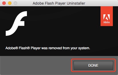 adobe flash player update for mac os sierra